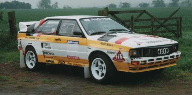 Group B Rally - Audi